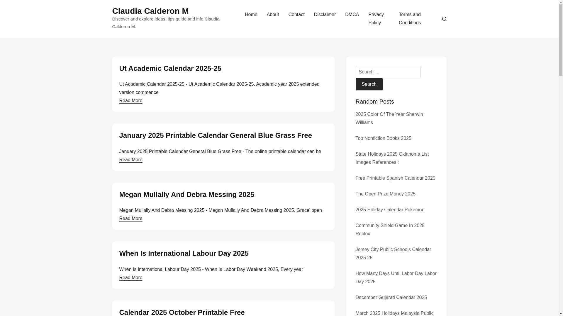 website screenshot of https://claudiacalderonm.pages.dev/