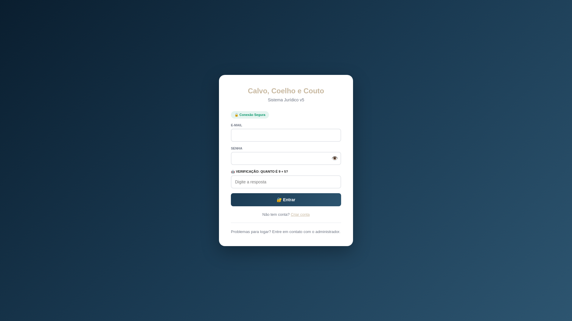 website screenshot of https://calvocoelhocoutoadv.com/