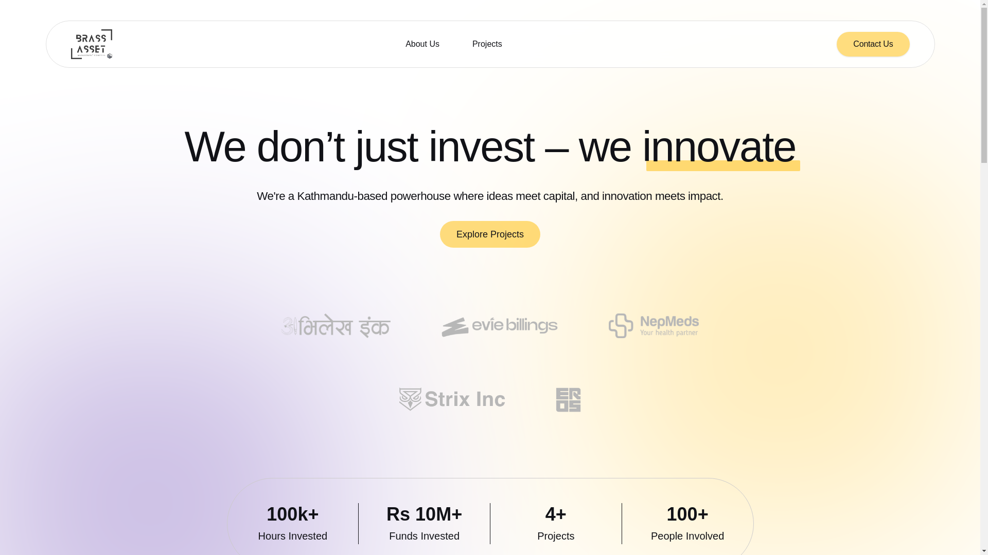 website screenshot of https://brass-asset-management-web.pages.dev/