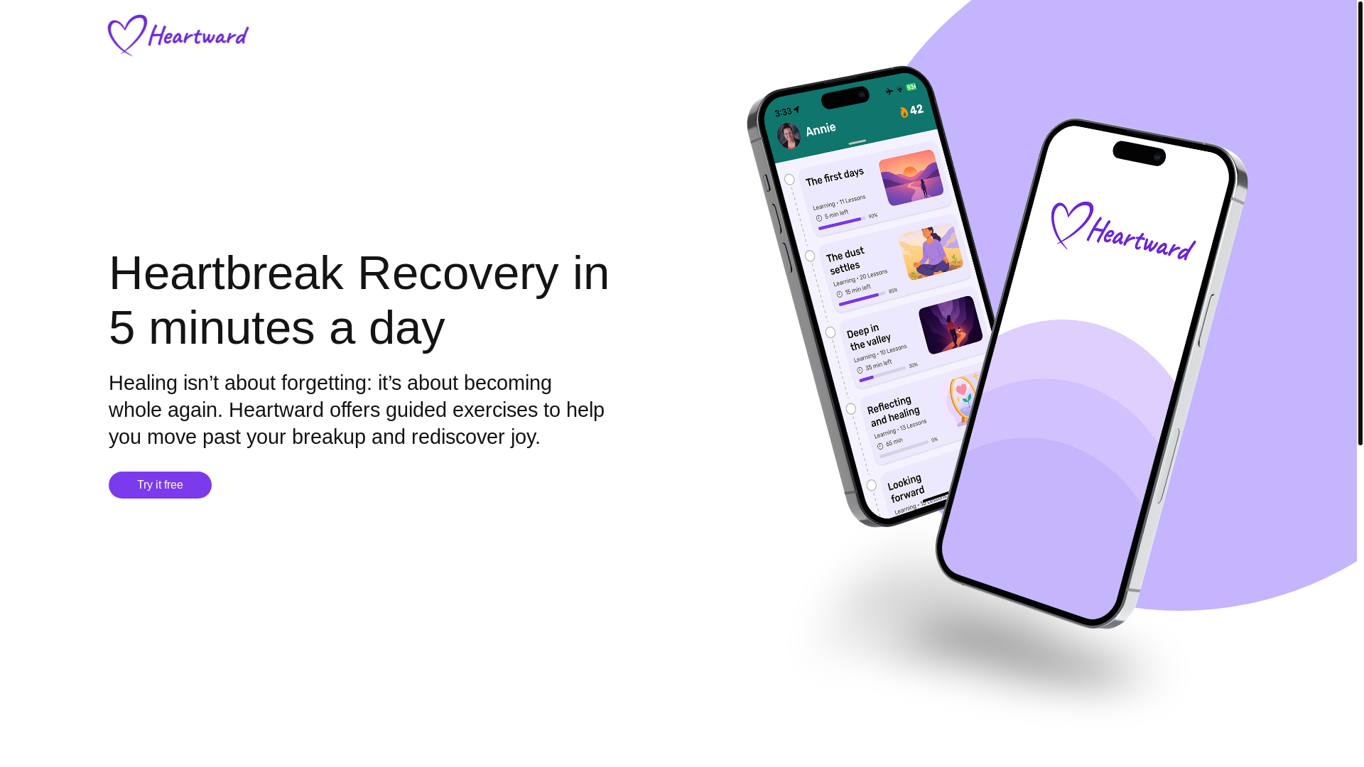 website screenshot of https://goheartward-com.pages.dev/