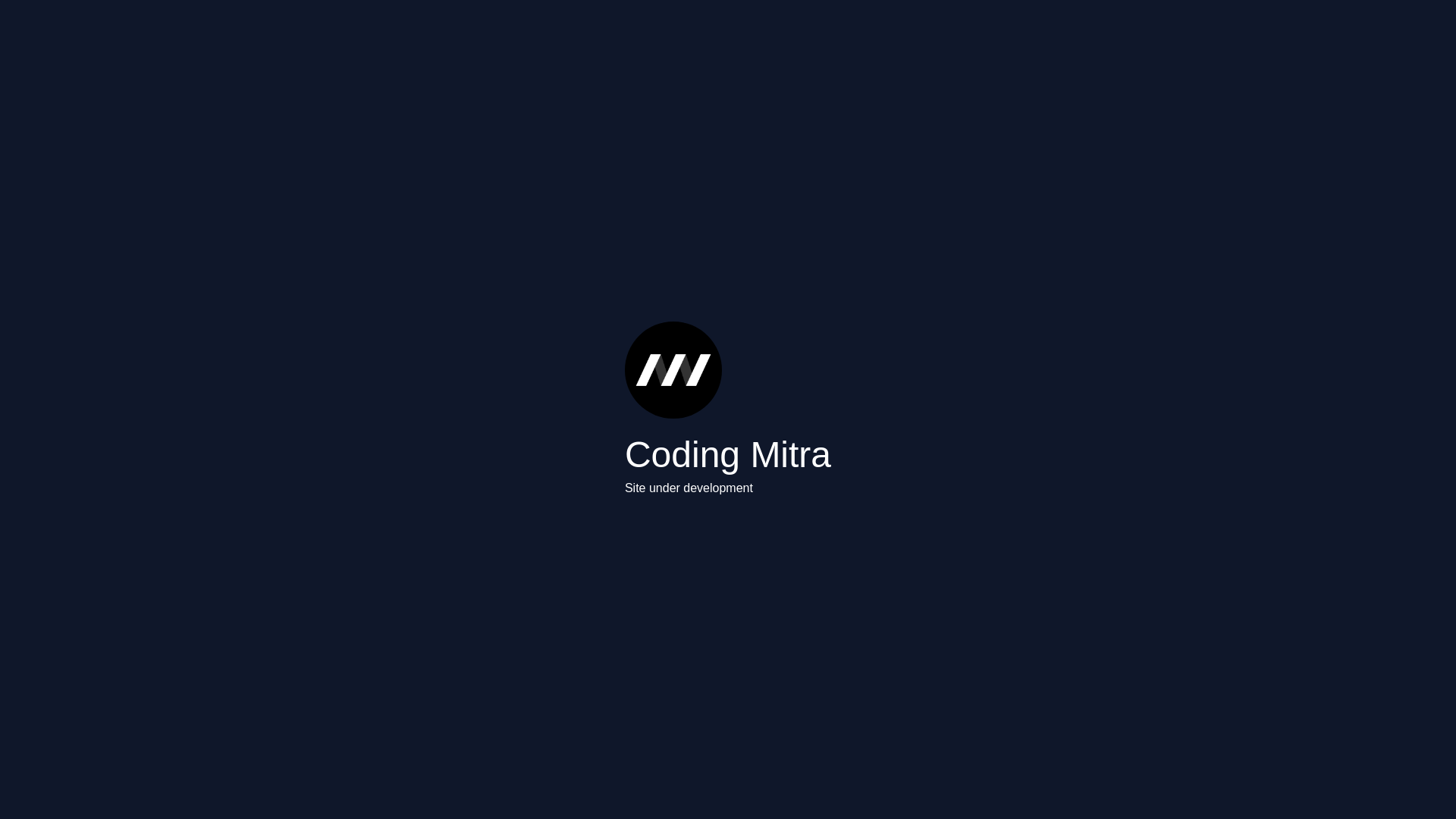 website screenshot of https://codingmitra-site.pages.dev/