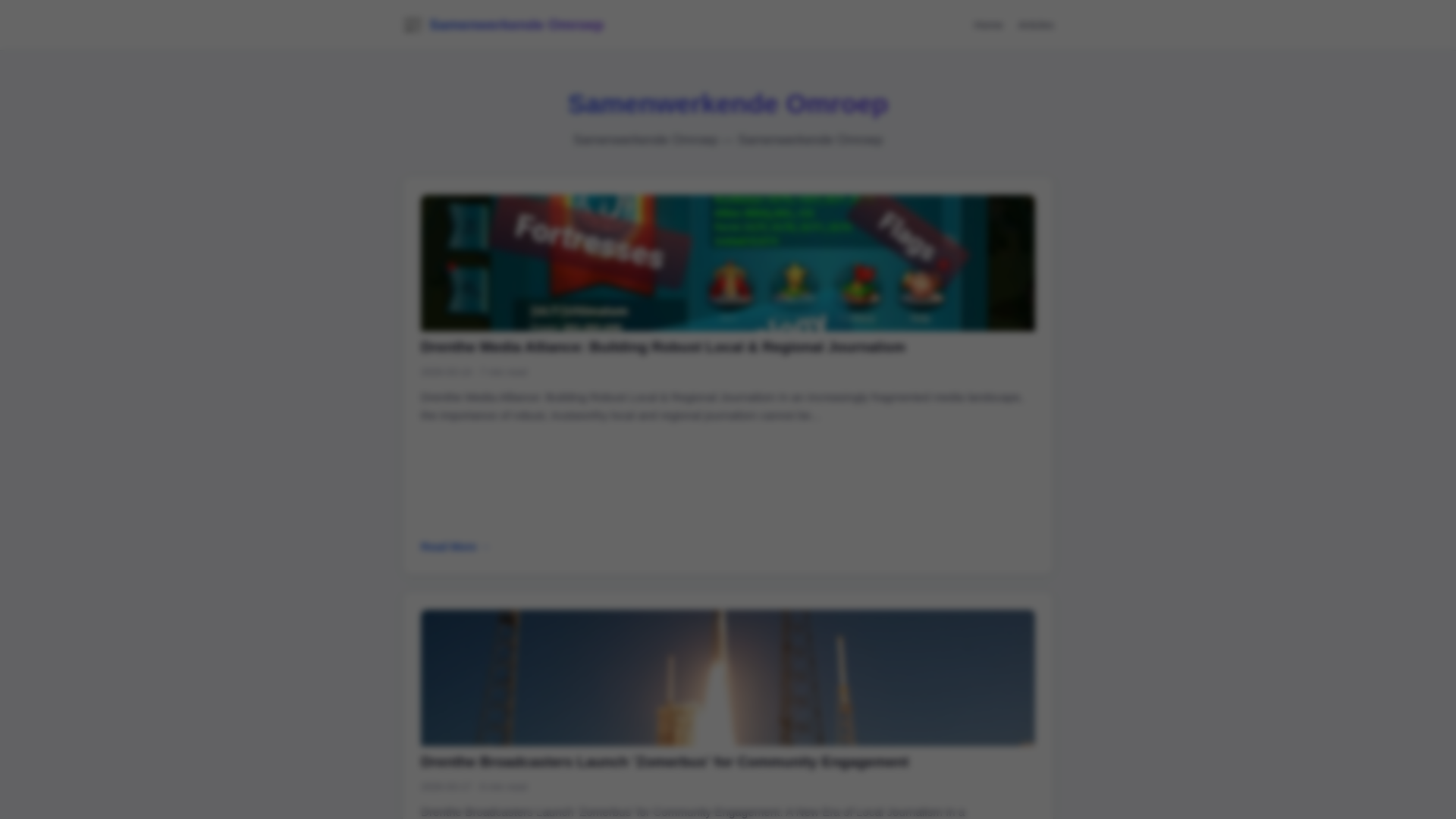 website screenshot of https://samenwerkende-omroep.pages.dev/