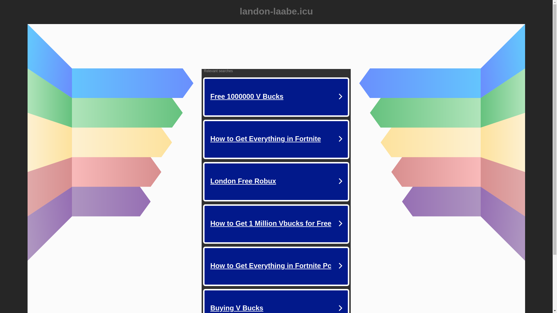 website screenshot of https://landon-laabe.icu/