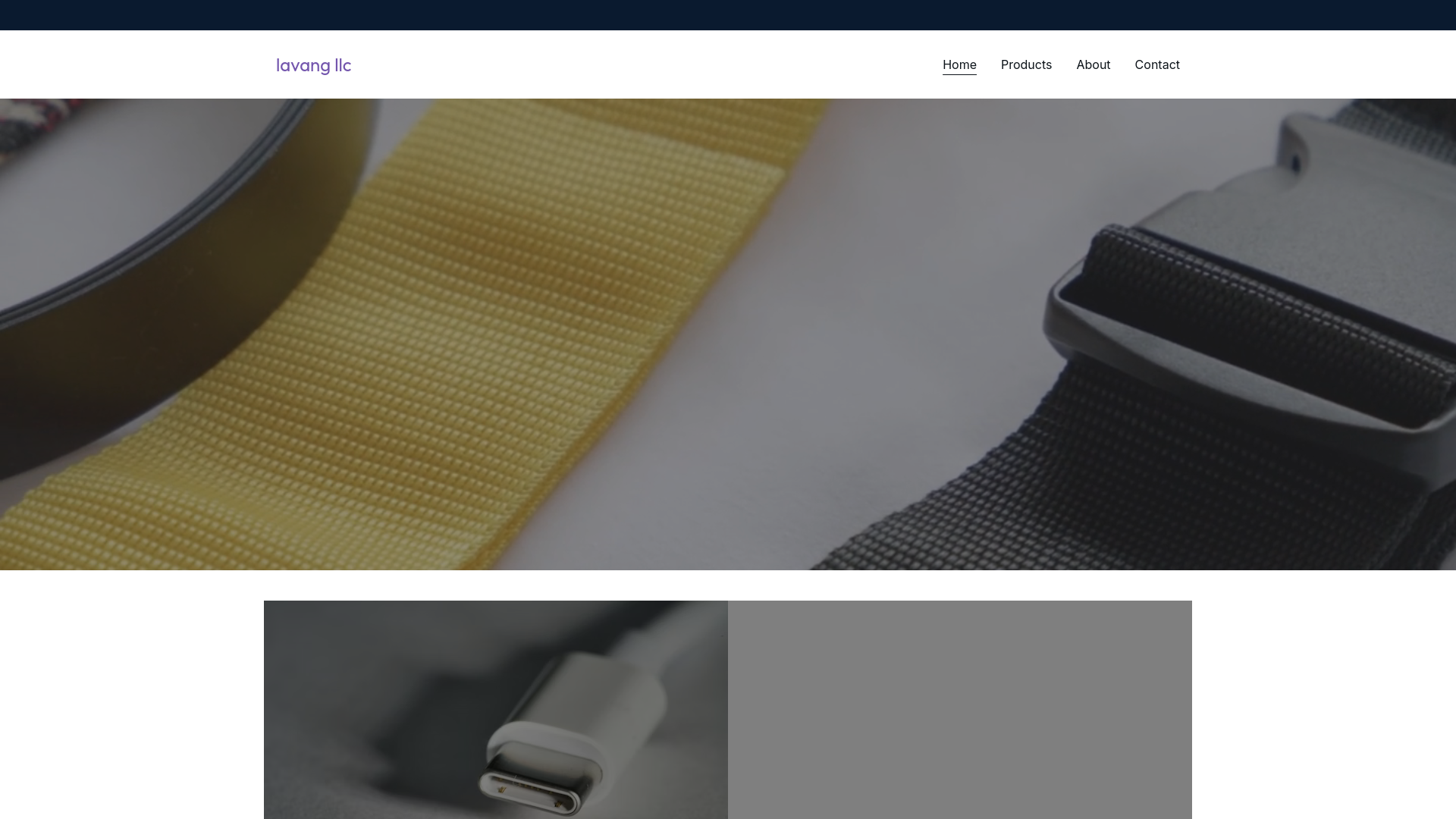 website screenshot of https://lavang.site/