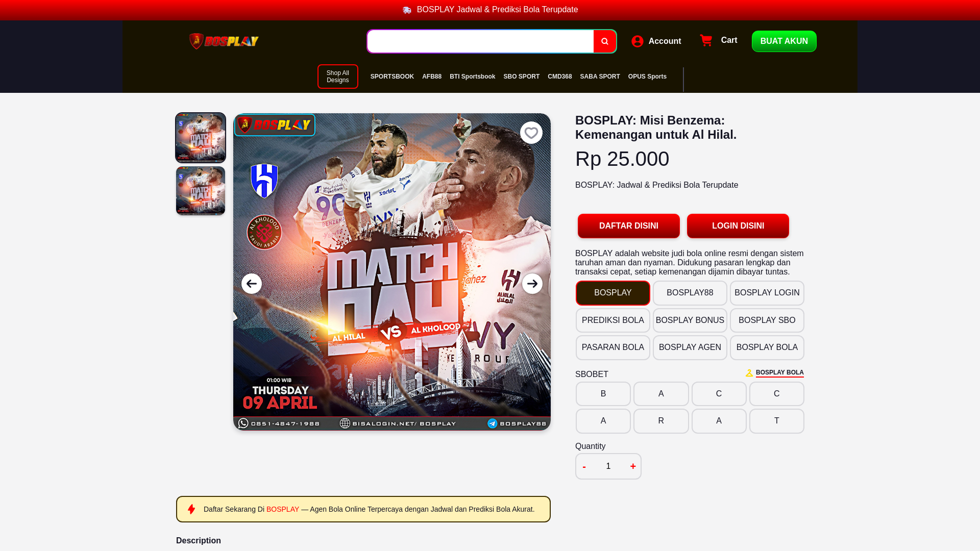 website screenshot of https://bosplay-duniagame.pages.dev/