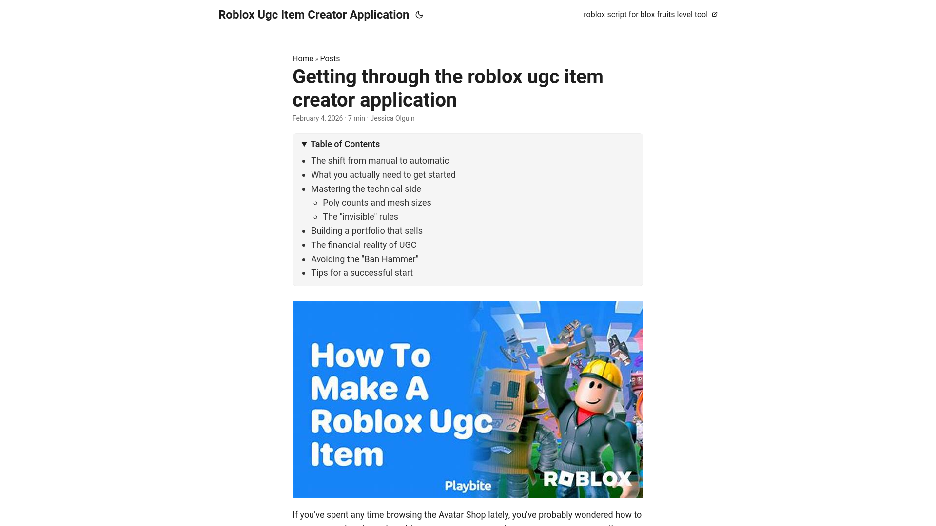 website screenshot of https://roblox-ugc-item-creator-application.pages.dev/