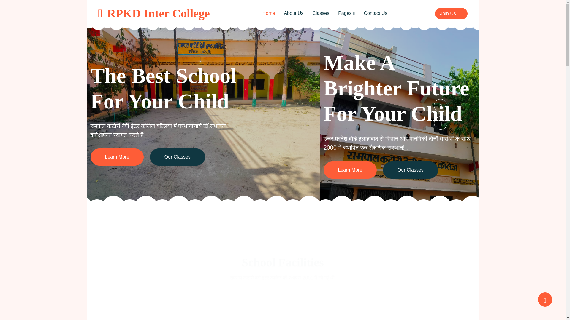 website screenshot of https://rampalkatorideviintercollege.in/