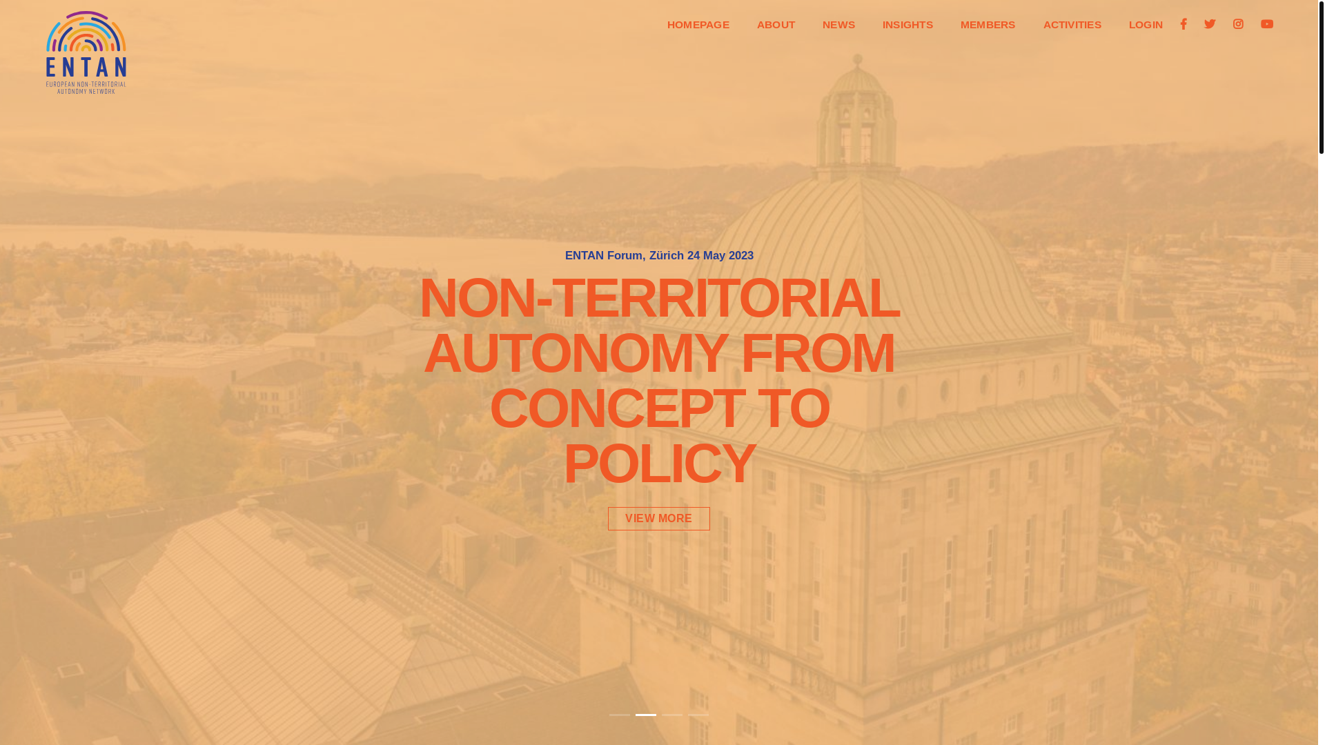 website screenshot of https://entan.org