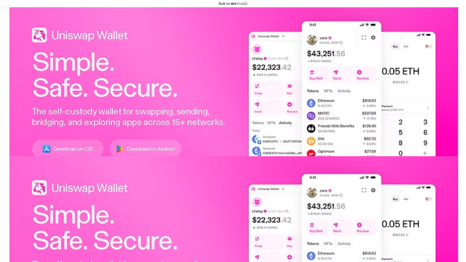 website screenshot of https://extension-startio.wixstudio.com/en-us