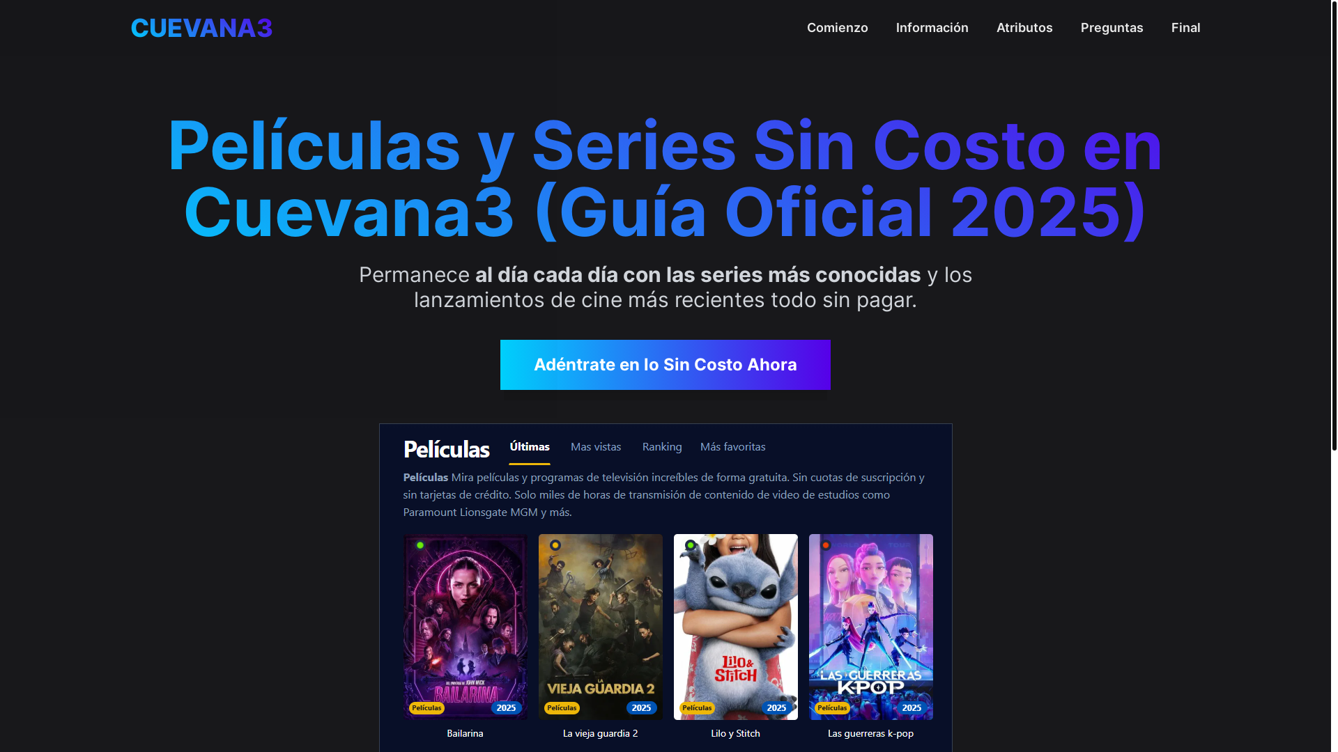 website screenshot of https://cuevana3-b02r.pages.dev/