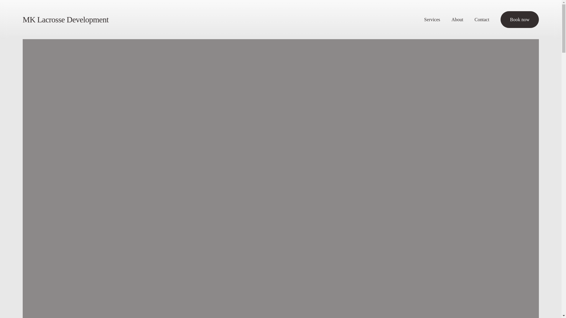 website screenshot of https://mklacrossedevelopment.com/