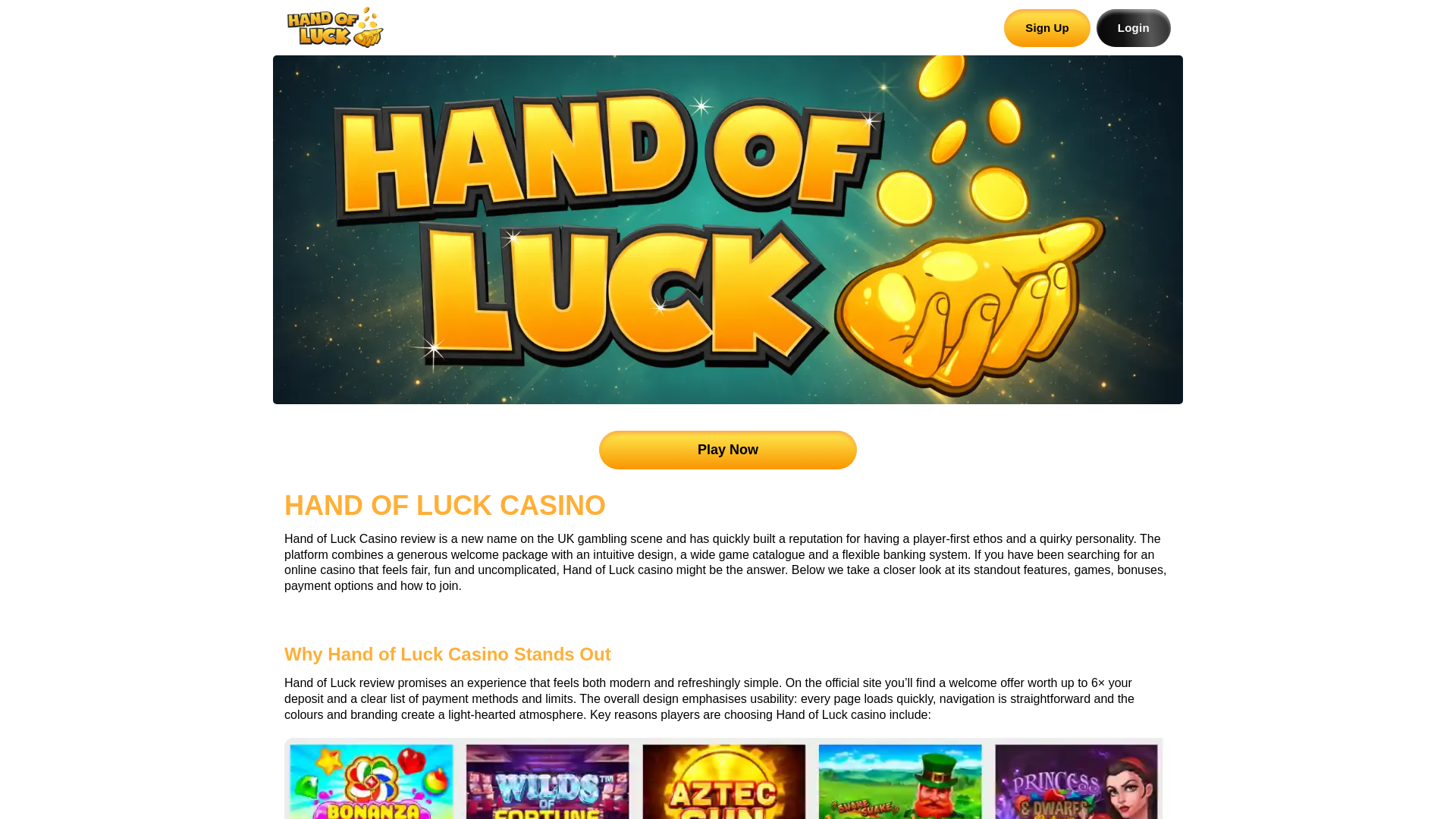 website screenshot of https://handofluck-casinouk-com.pages.dev/