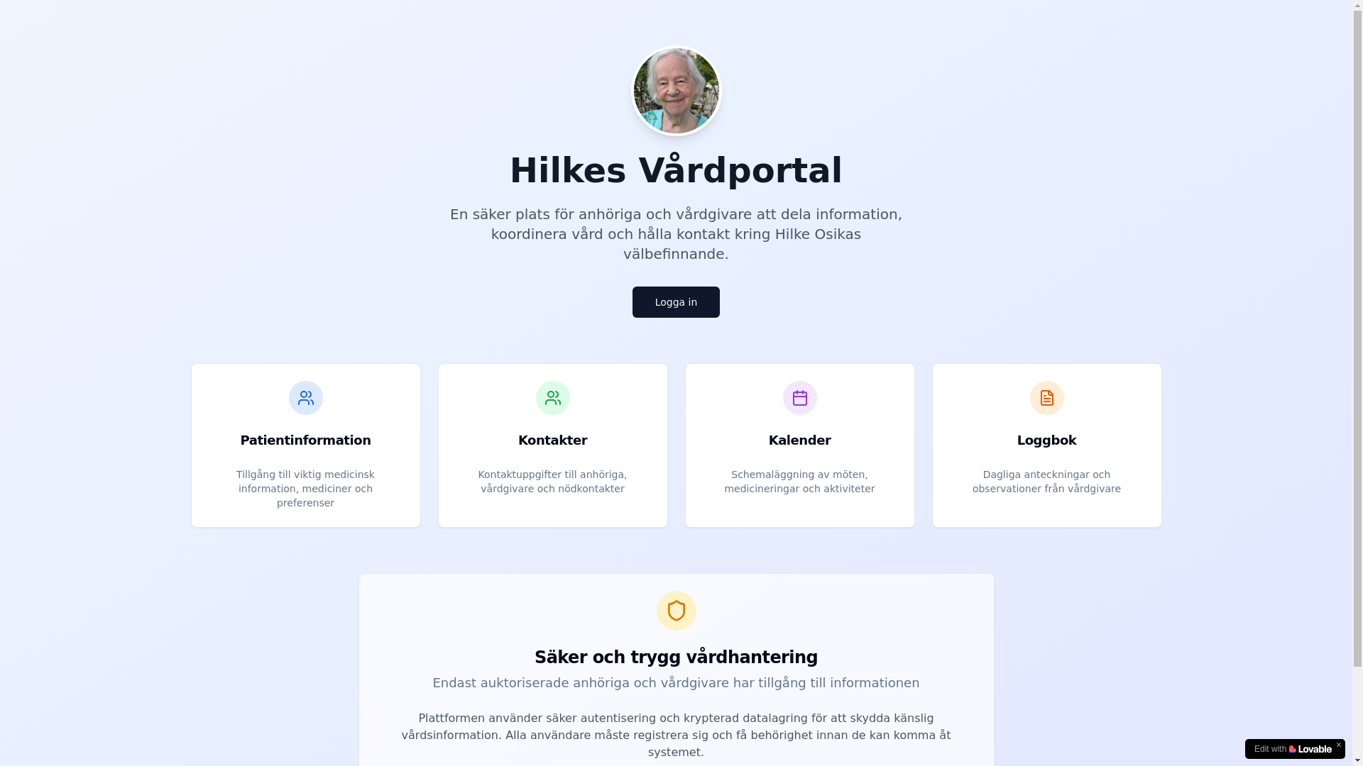 website screenshot of https://hilkeosika.com/