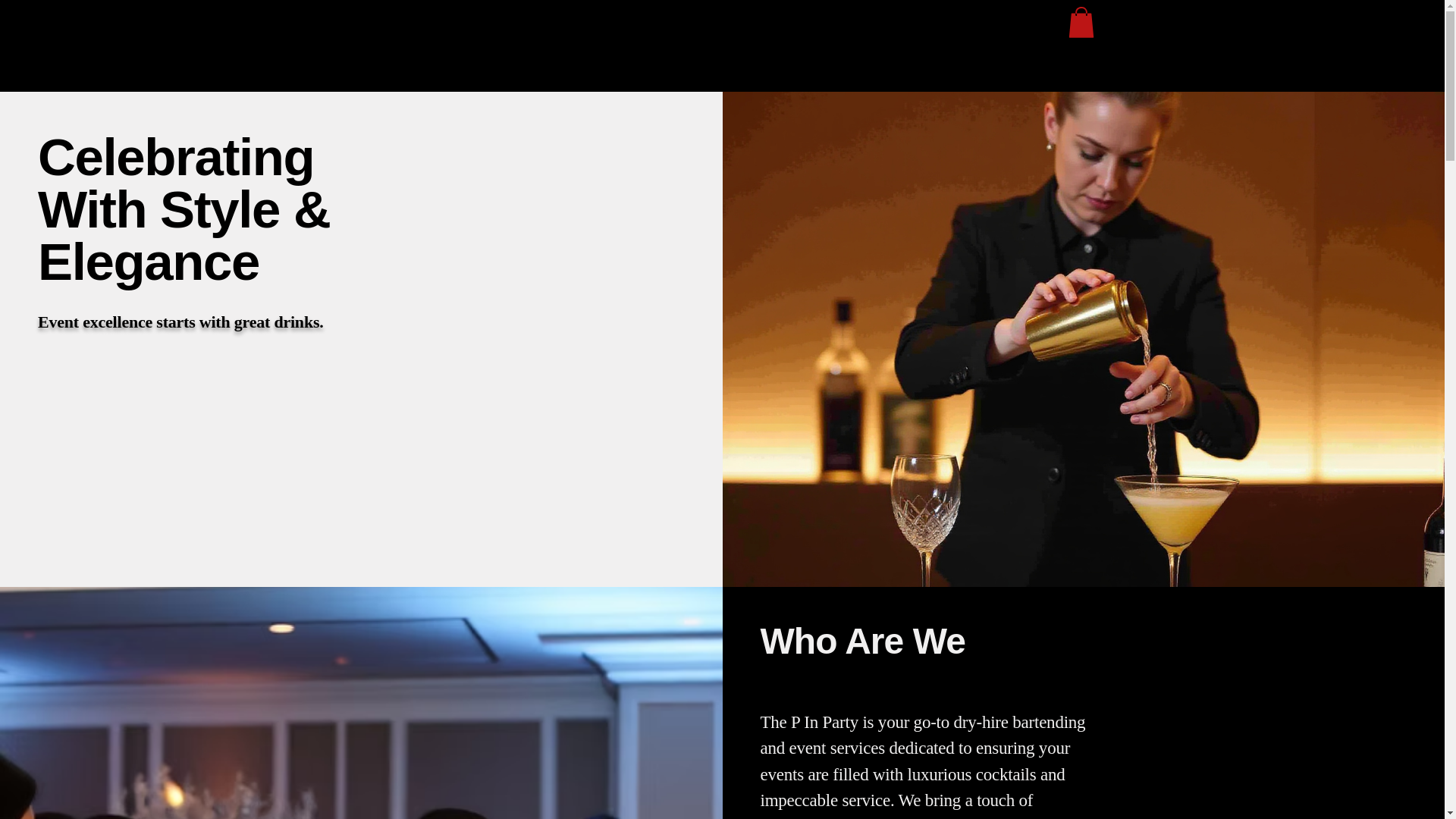 website screenshot of https://thepinparty.com/