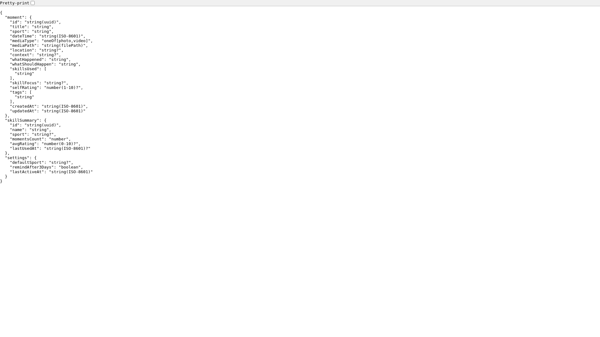 website screenshot of https://athletetool.space