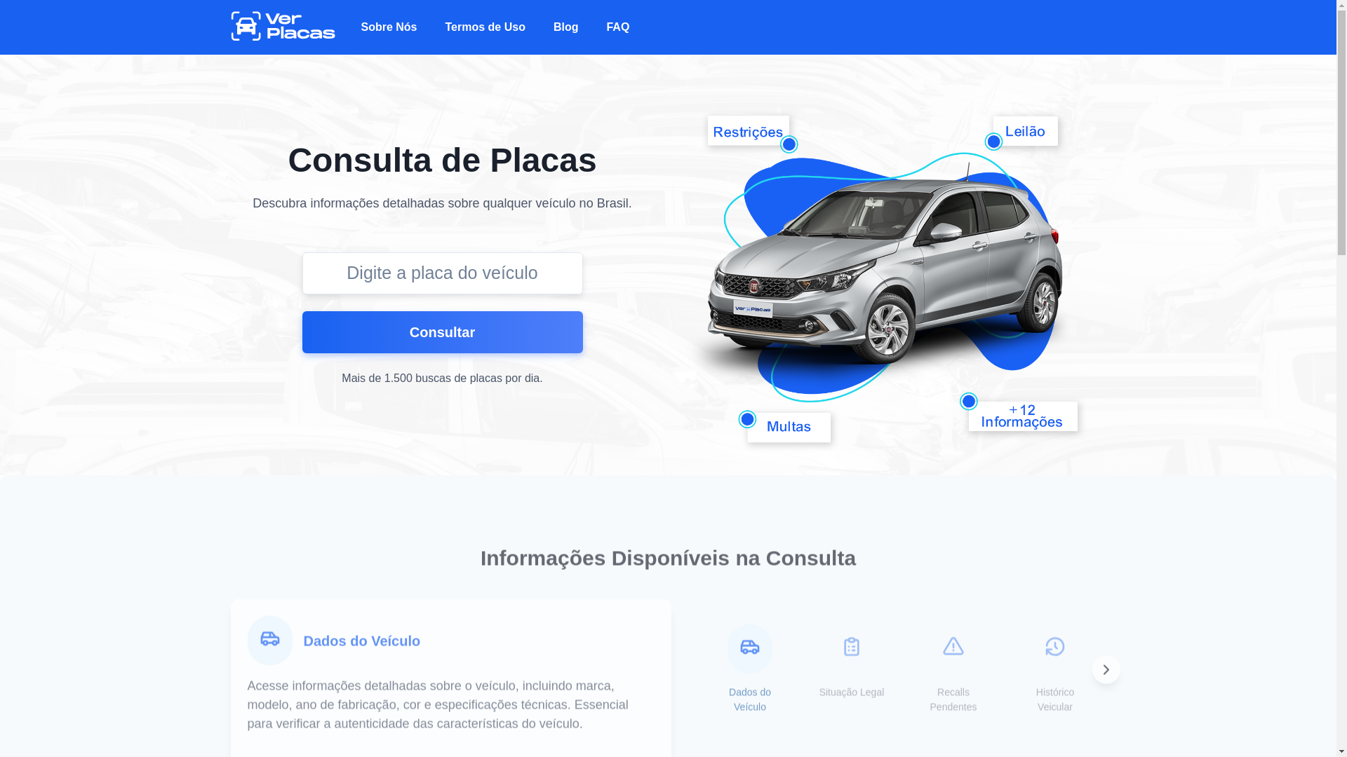 website screenshot of https://verplacas.pages.dev/
