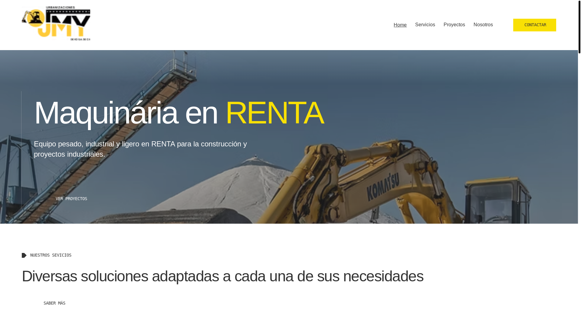 website screenshot of https://constructorajmy.com/