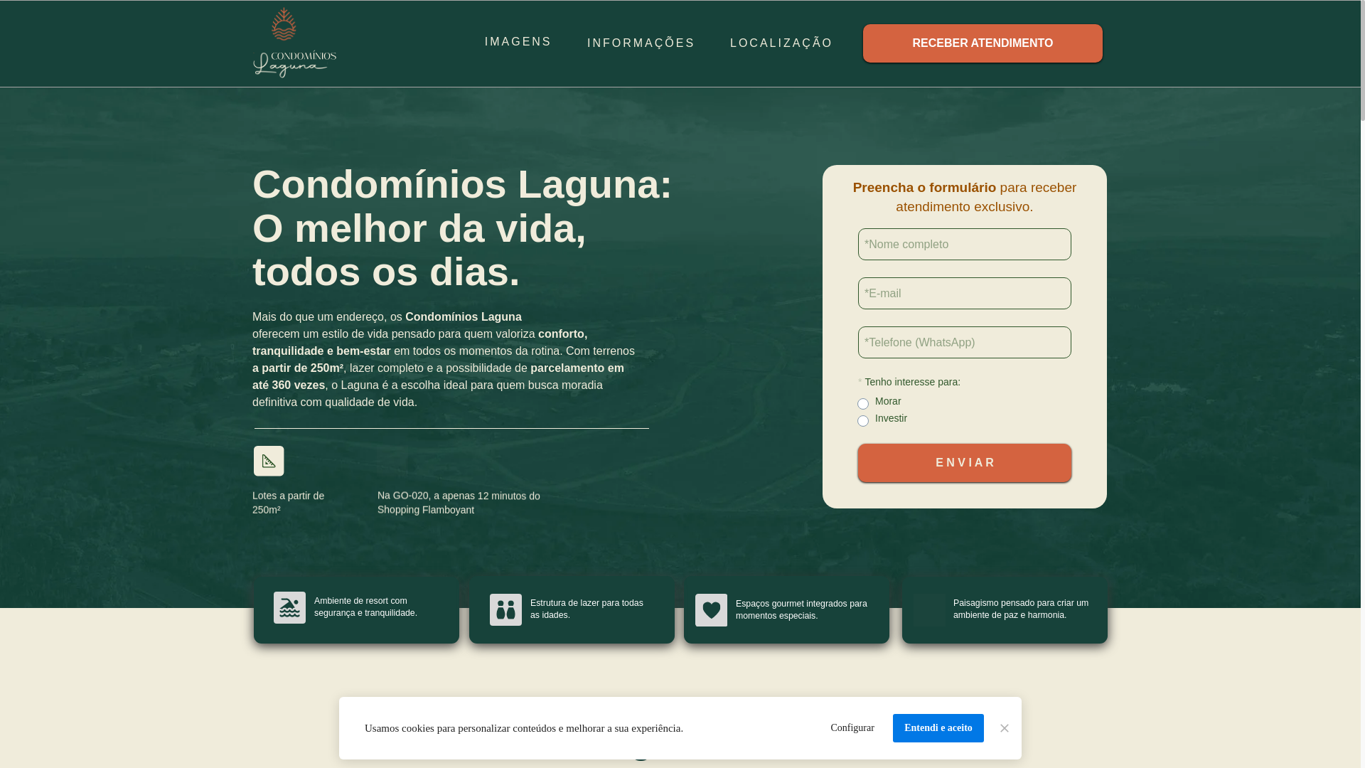 website screenshot of https://condominioslaguna.com.br/
