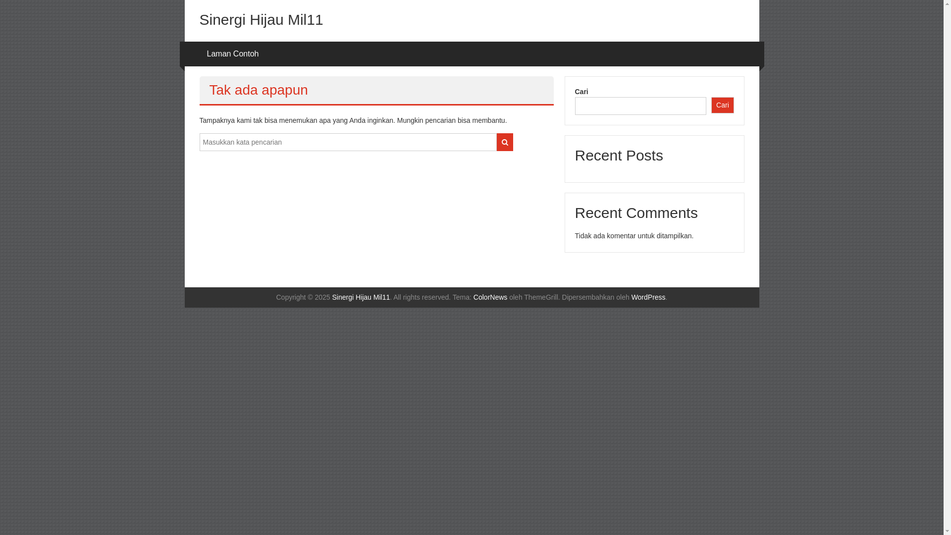 website screenshot of https://sinergihijaumil11.online/