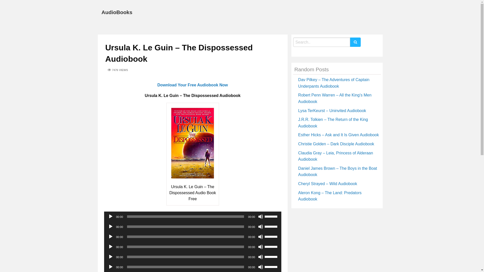 website screenshot of https://bookaudiobook.net/the-dispossessed-audiobook/
