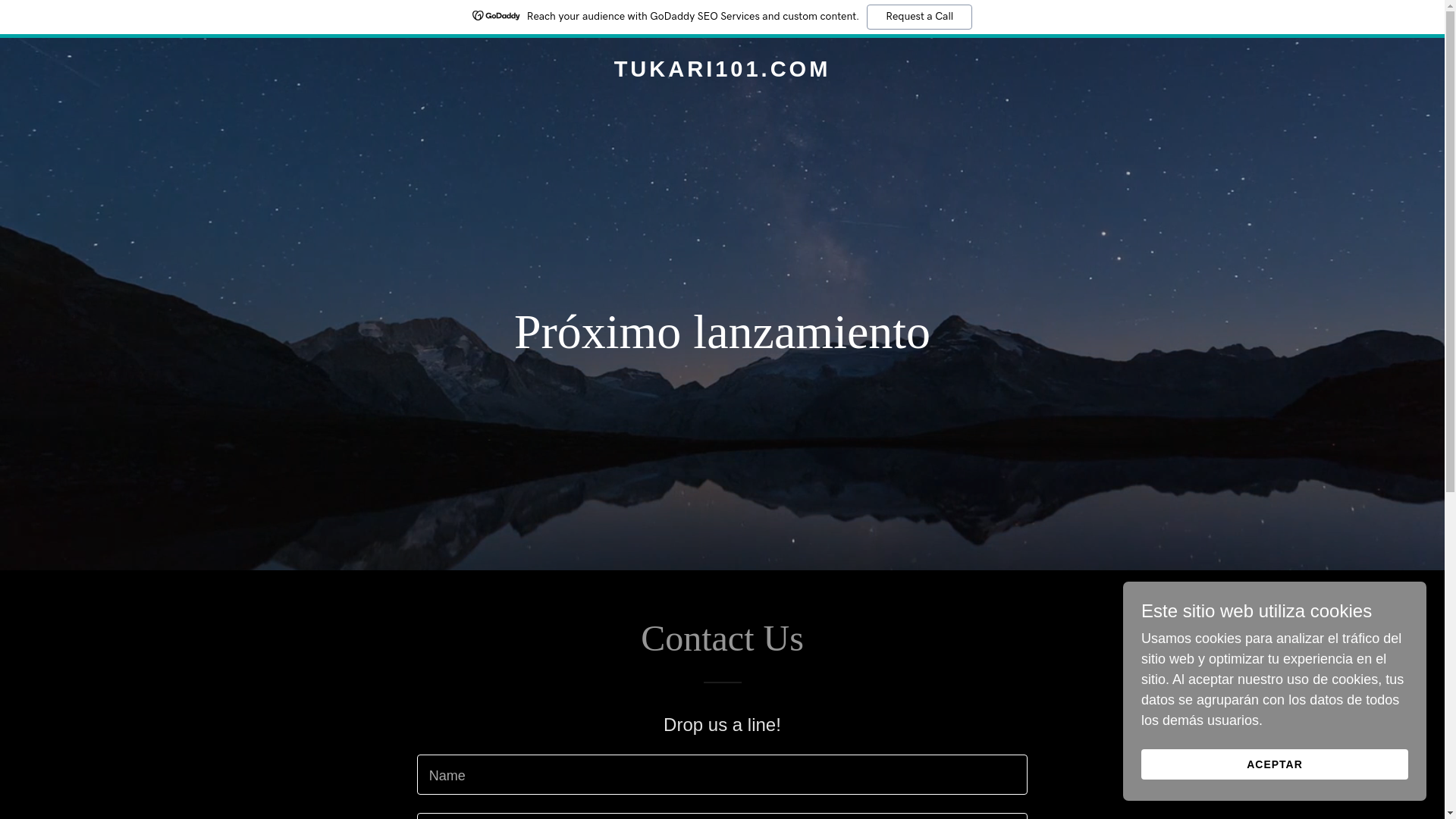 website screenshot of https://tukari101.com/
