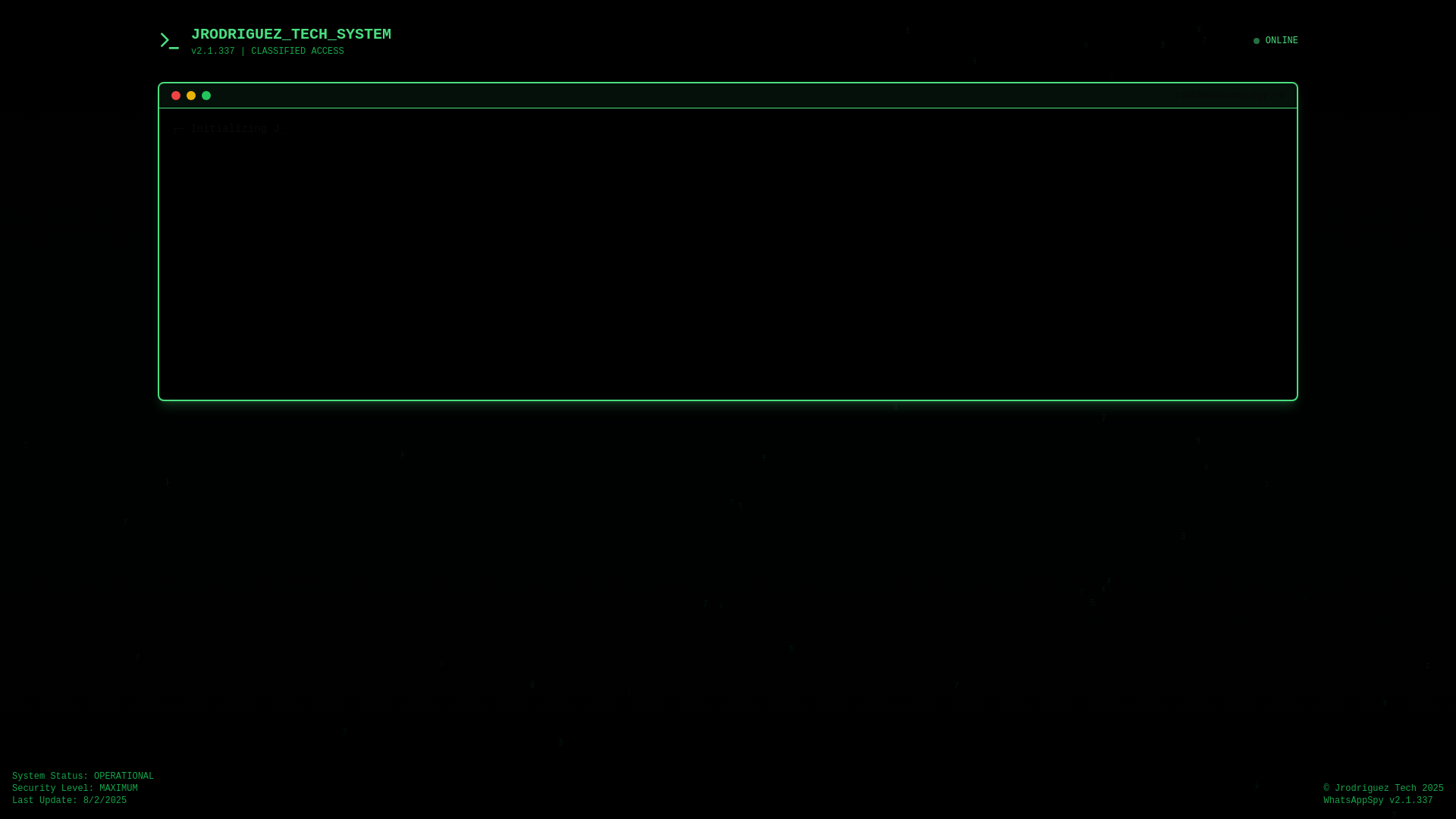 website screenshot of https://jrodrigueztech.xyz/