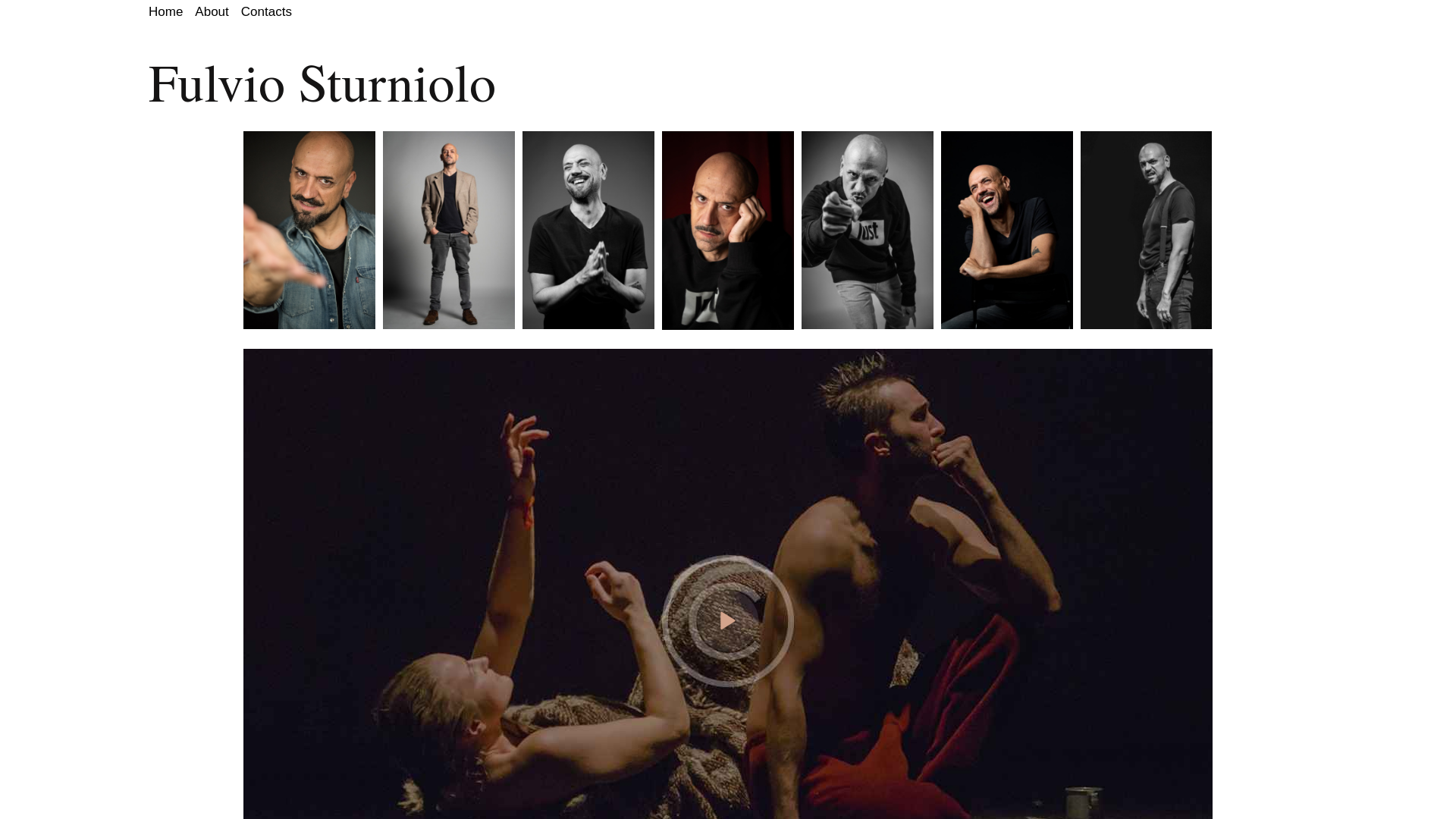 website screenshot of https://fulviosturniolo.com