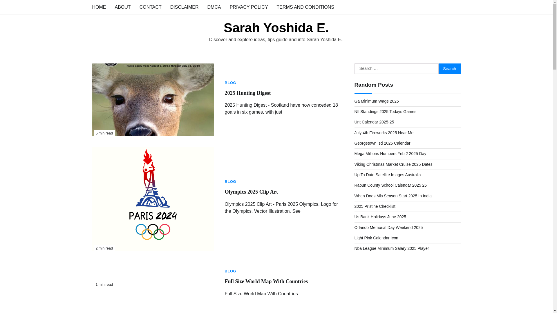 website screenshot of https://sarahyoshidae.pages.dev/