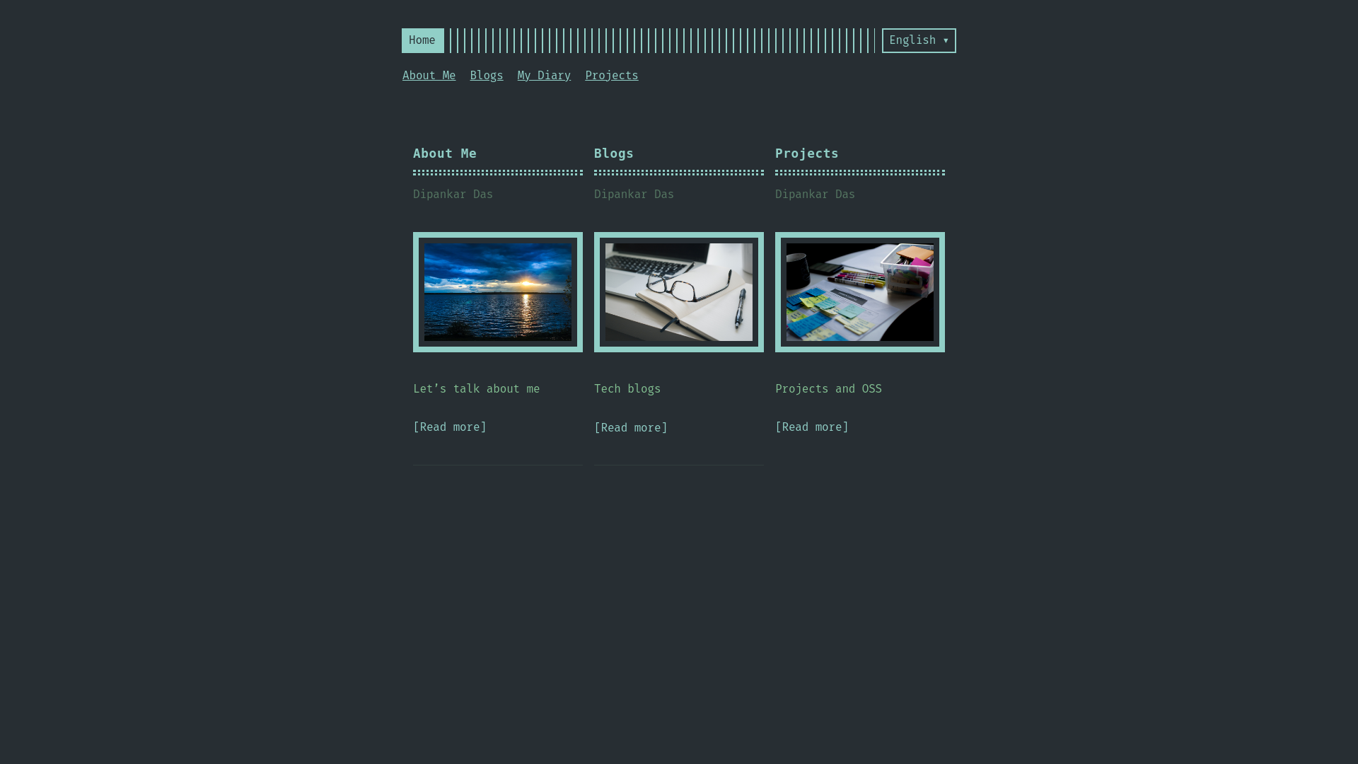 website screenshot of https://dipankardas-portfolio.pages.dev/
