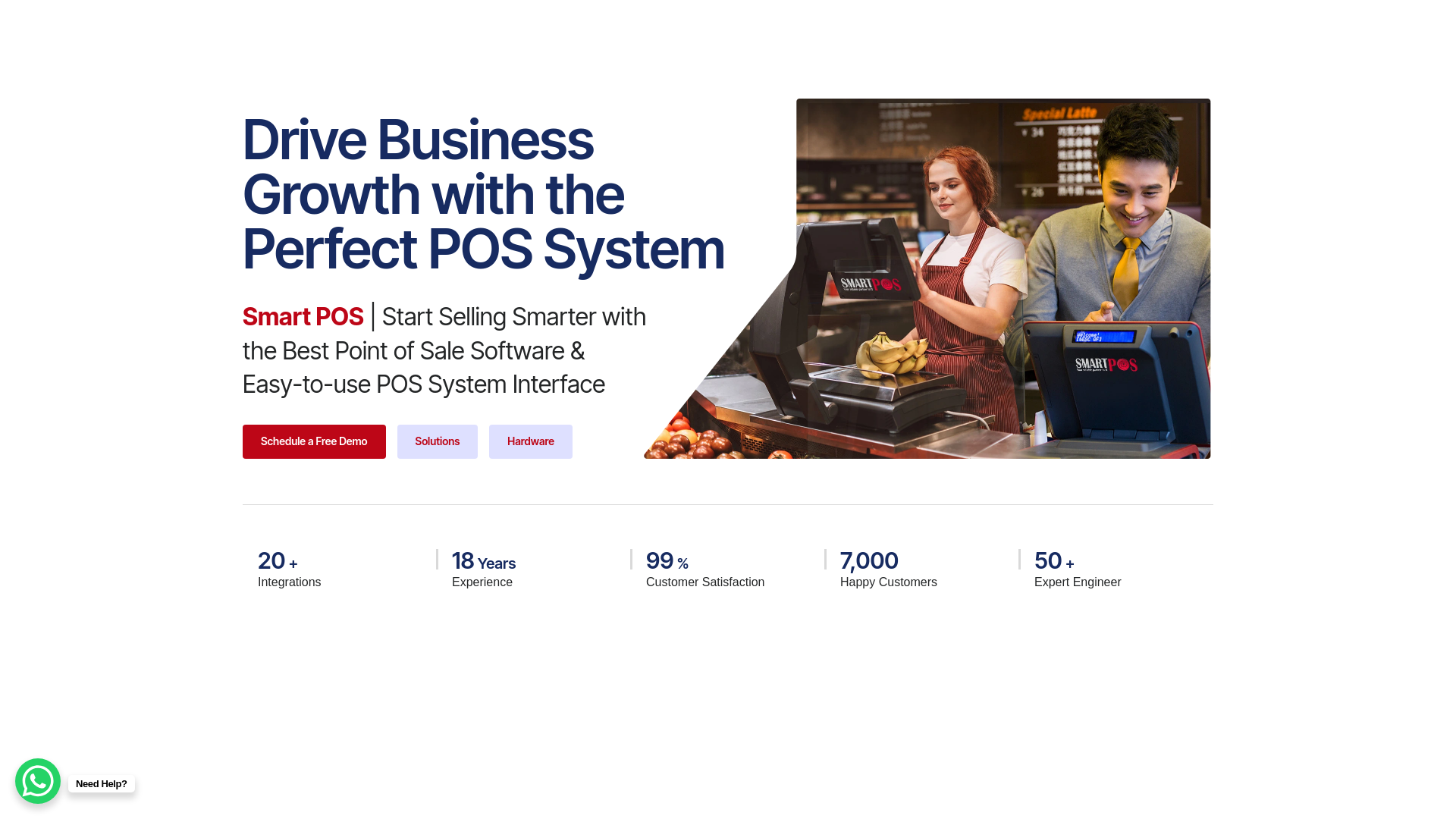 website screenshot of https://smartpos.ca/