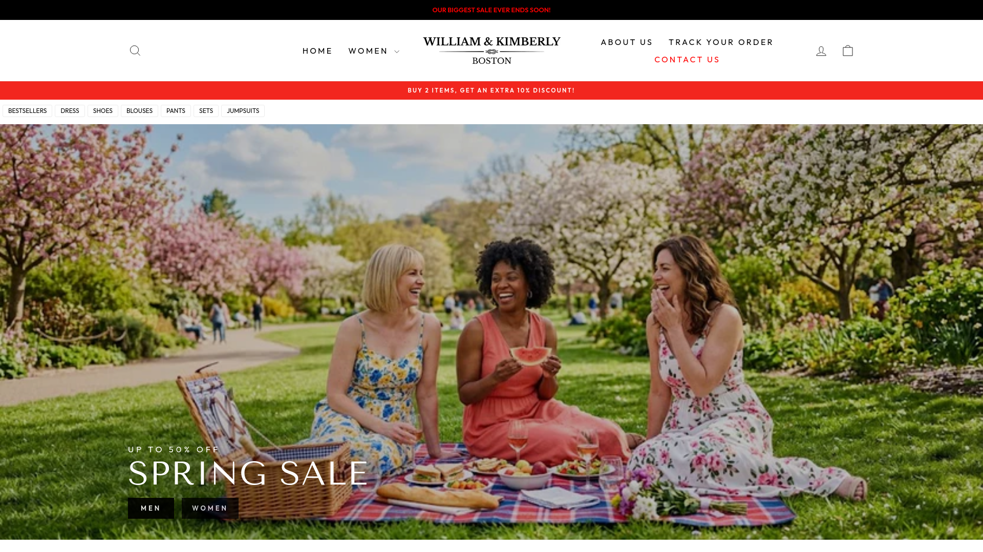 website screenshot of https://williamkimberly-boston.com/