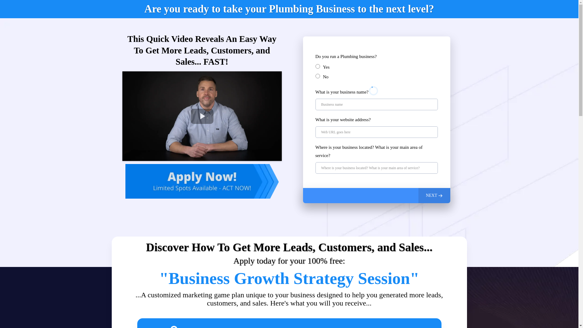 website screenshot of https://meetgrowthspark.com/