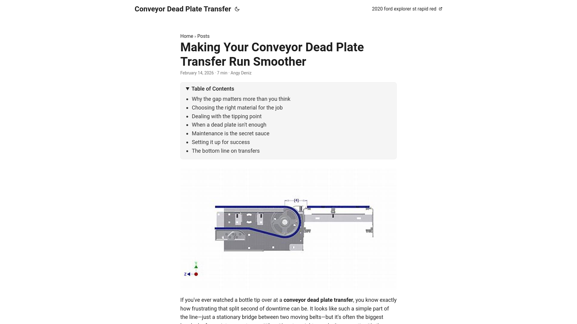 website screenshot of https://conveyor-dead-plate-transfer.pages.dev/