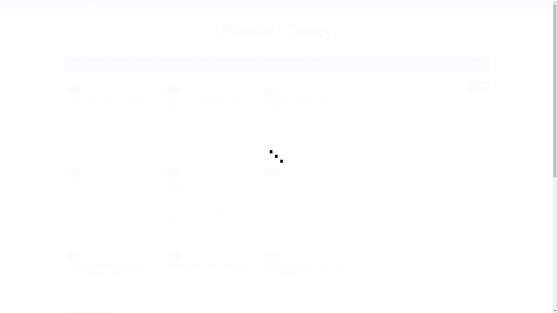 website screenshot of https://marcusidavey.pages.dev/