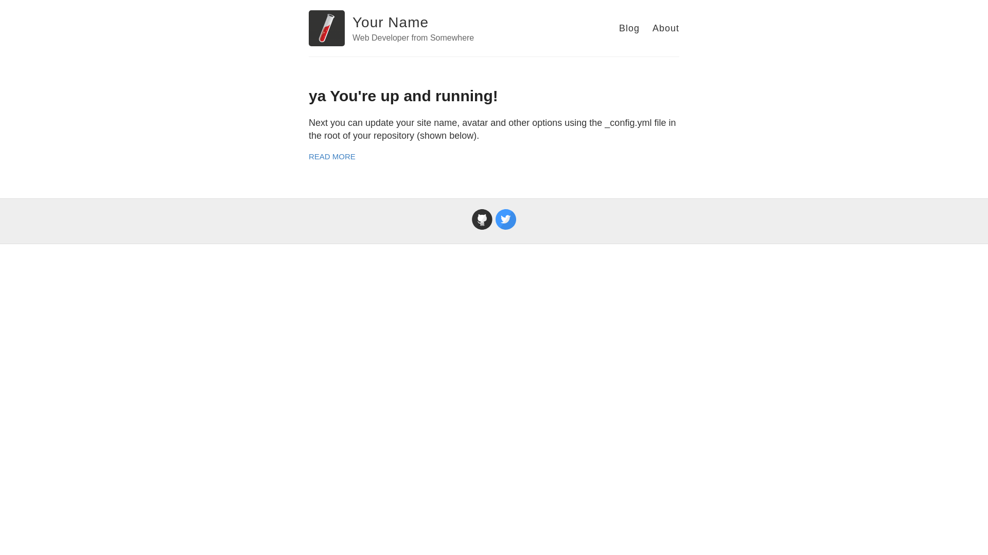 website screenshot of https://jekyll-now-dbc.pages.dev/