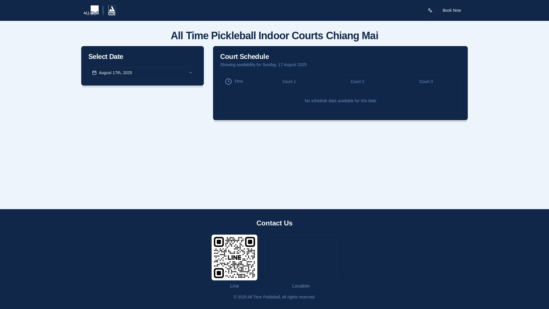 website screenshot of https://alltime-pickleball.pages.dev/