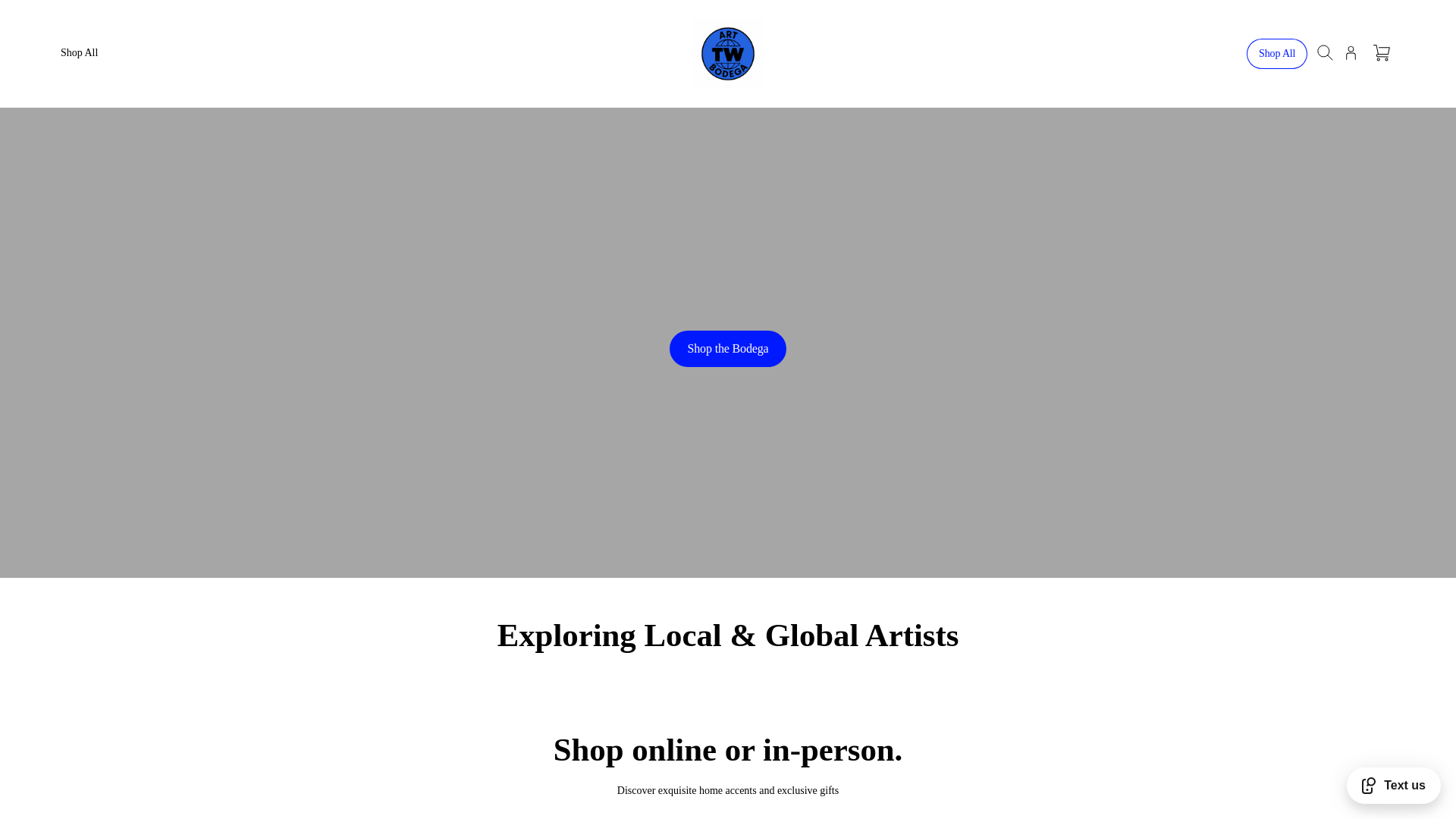 website screenshot of https://artbodeganyc.com/
