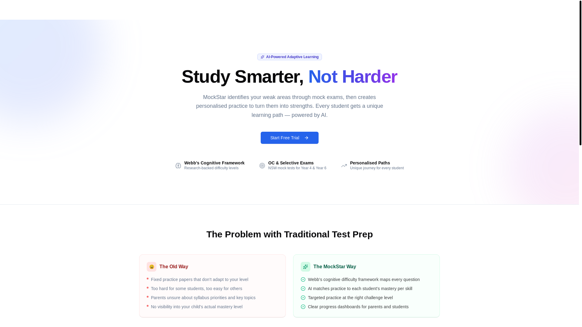 website screenshot of https://mockstar-test.pages.dev/
