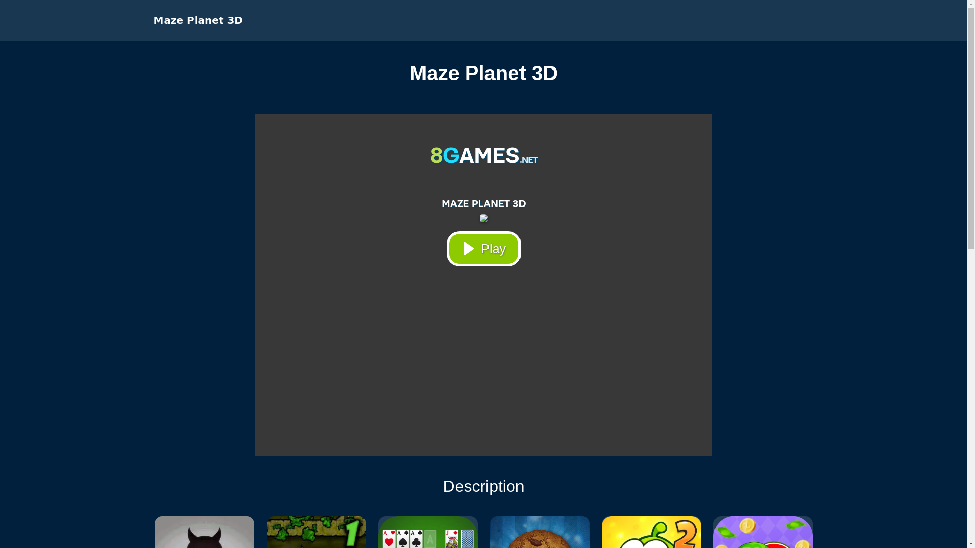 website screenshot of https://mazeplanet3d11.pages.dev/