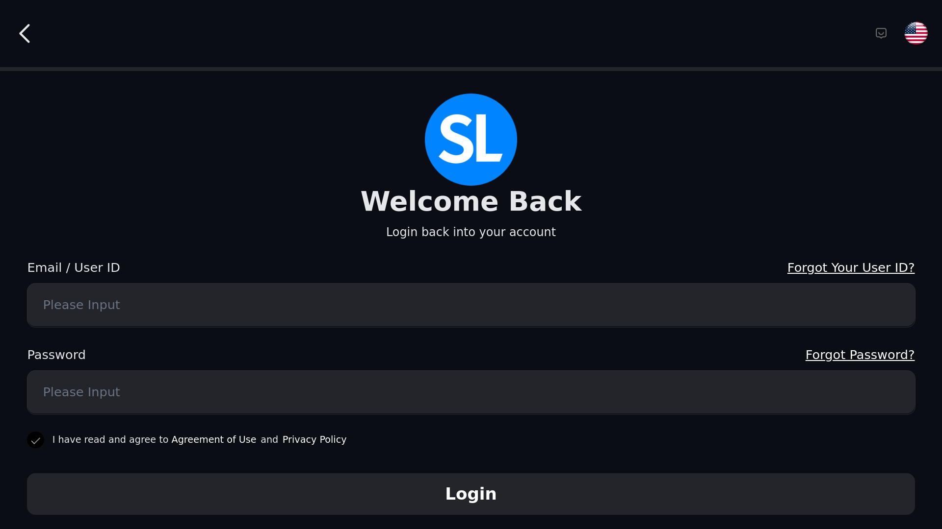 website screenshot of https://silverlakestock.com/