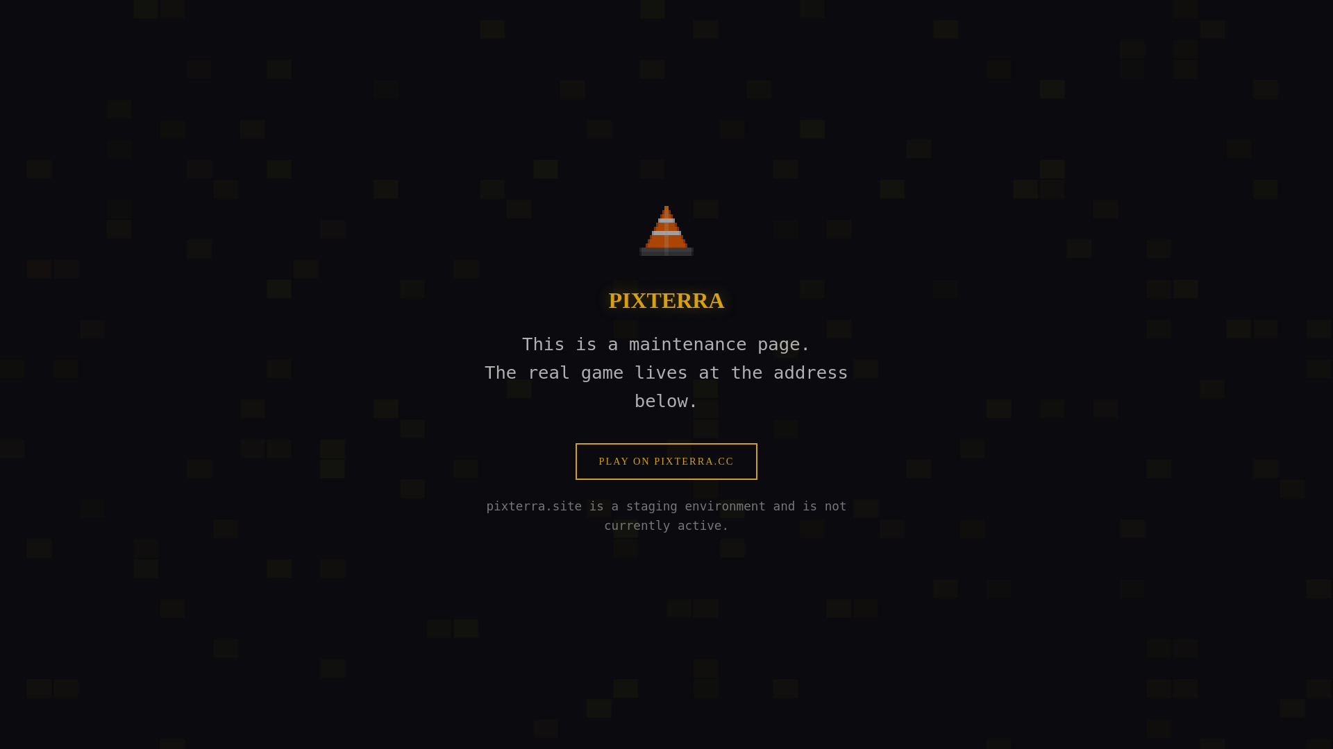 website screenshot of https://pixterra.site