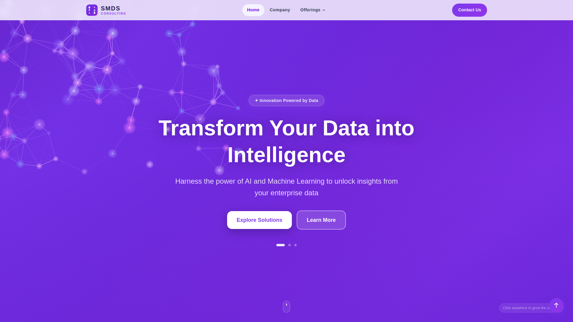 website screenshot of https://smdsglobal.com/