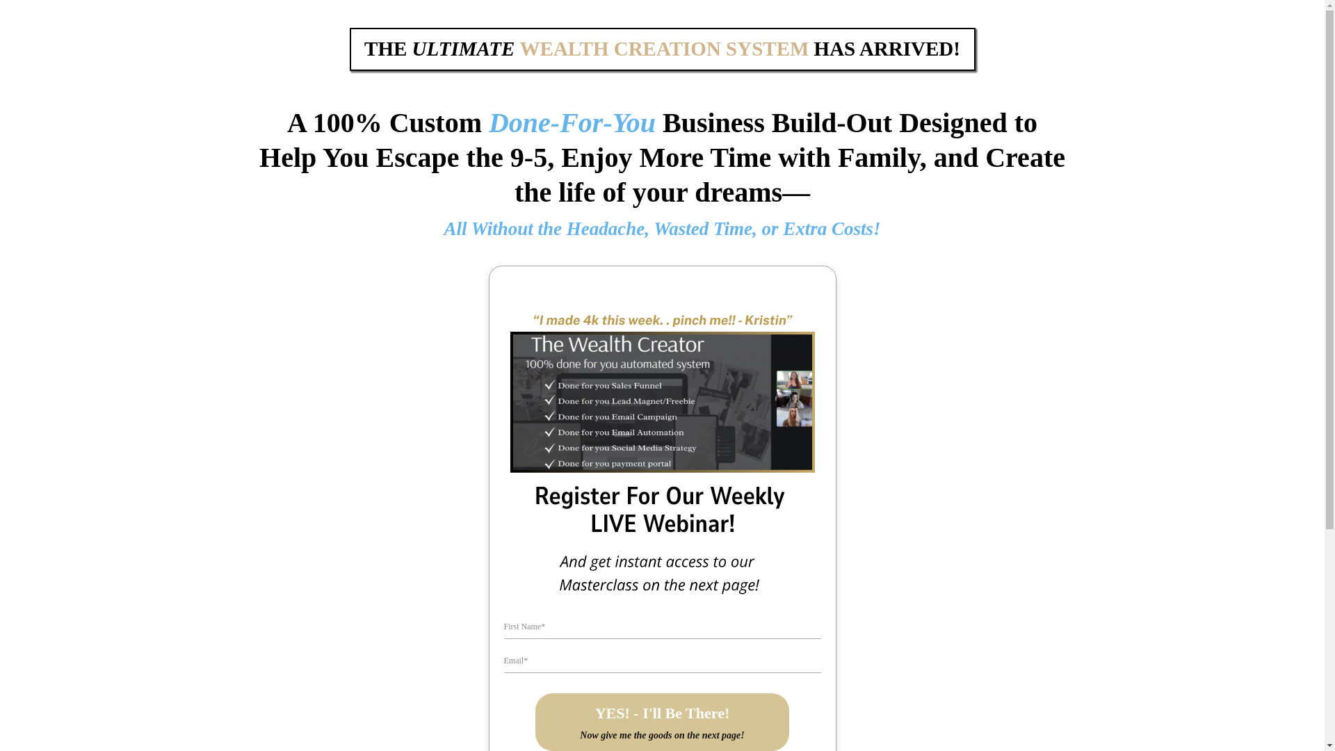 website screenshot of https://itssherylcameron.com/
