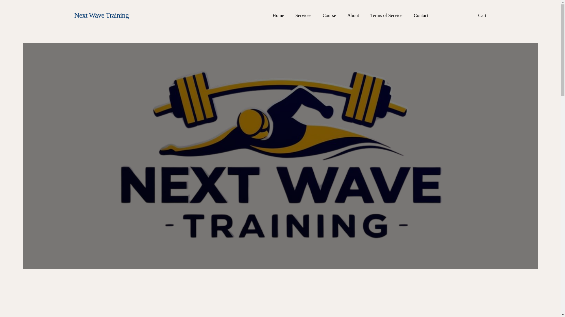 website screenshot of https://nextwavetrainingllc.com/