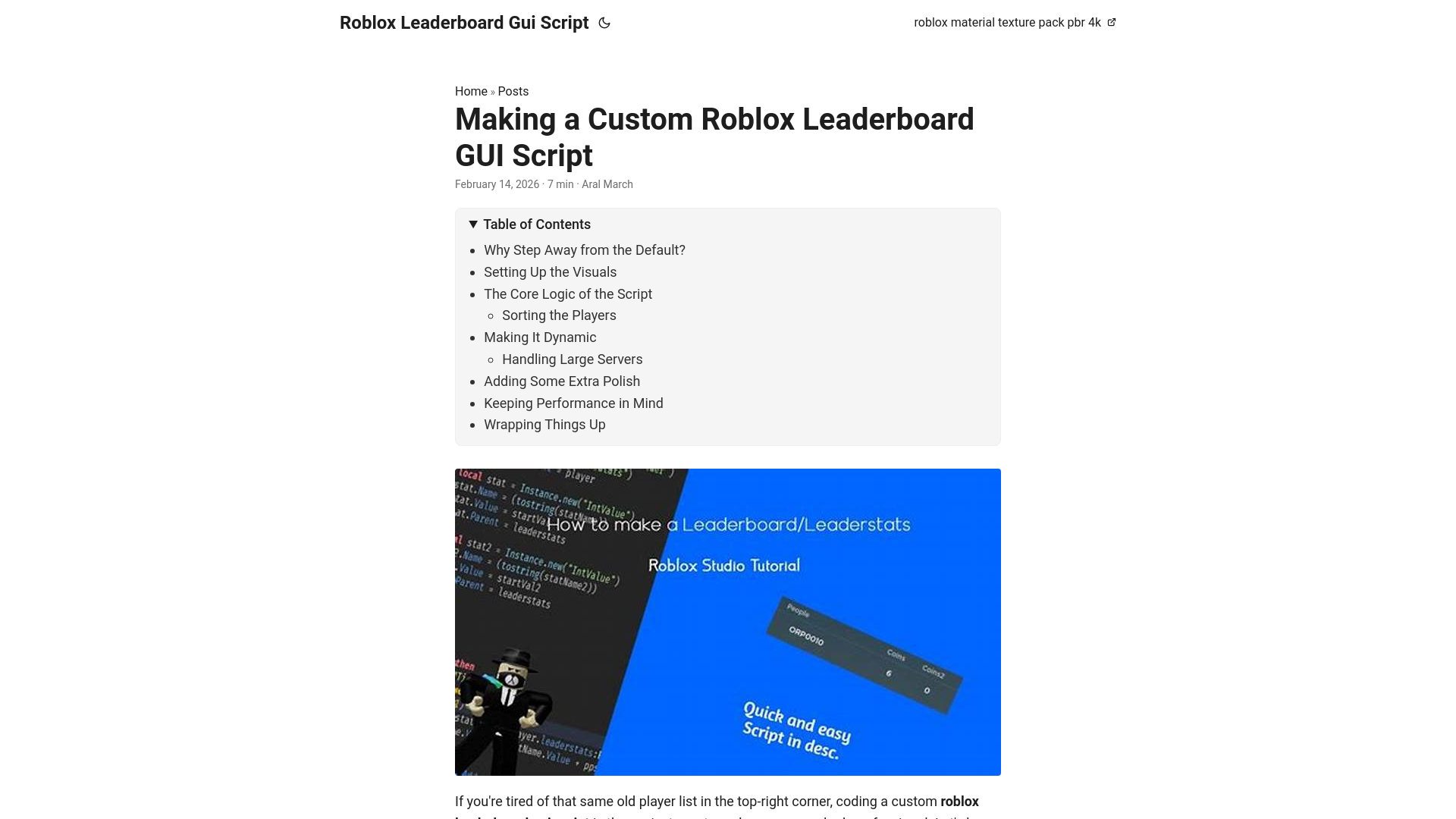 website screenshot of https://roblox-leaderboard-gui-script.pages.dev/