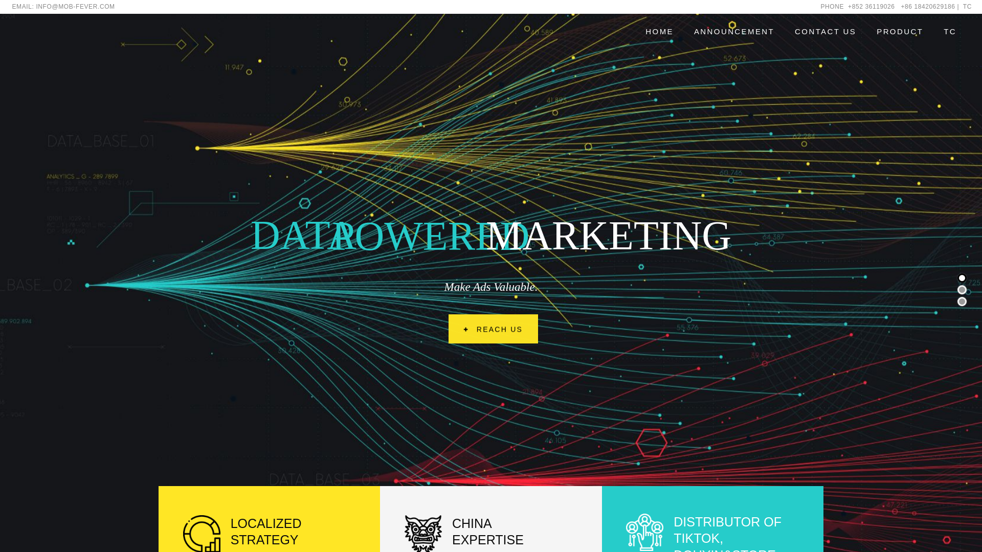 website screenshot of https://mob-fever.net/