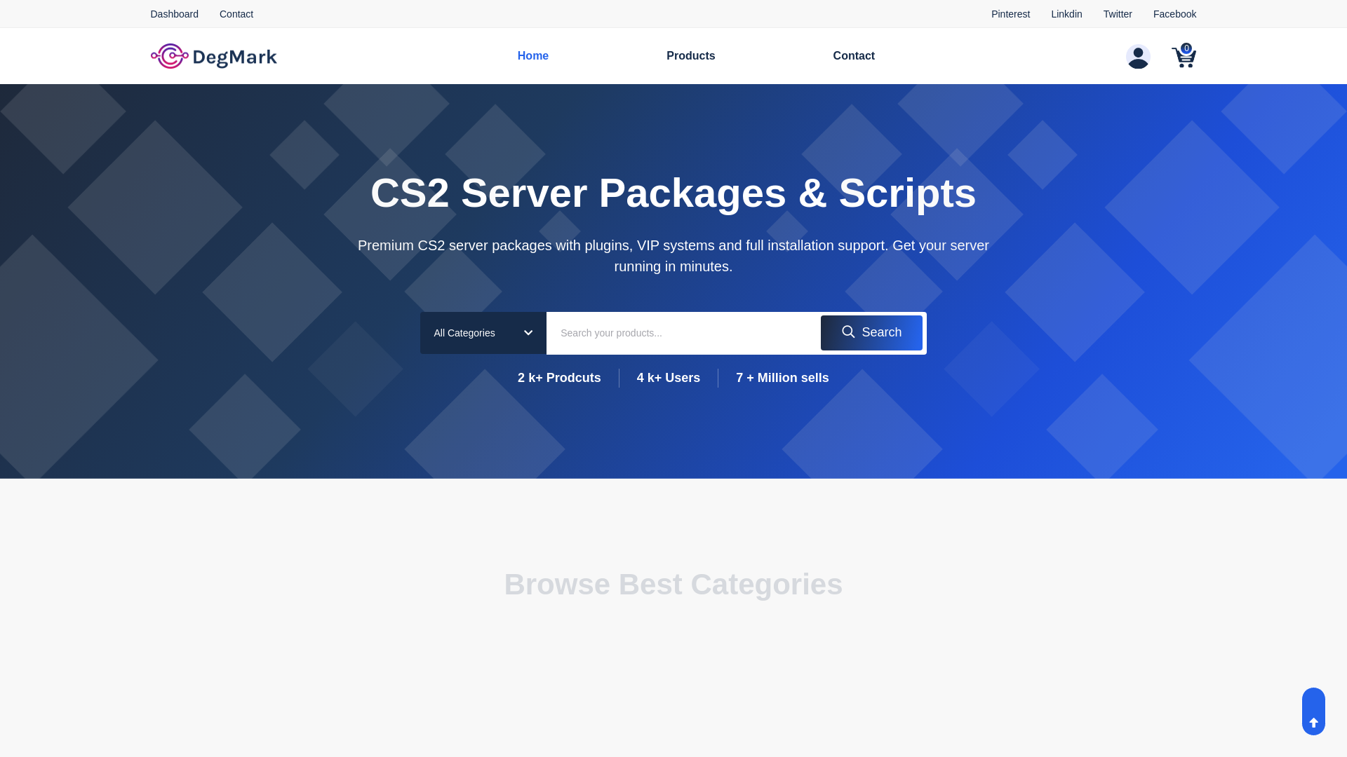 website screenshot of https://neoscripts.shop