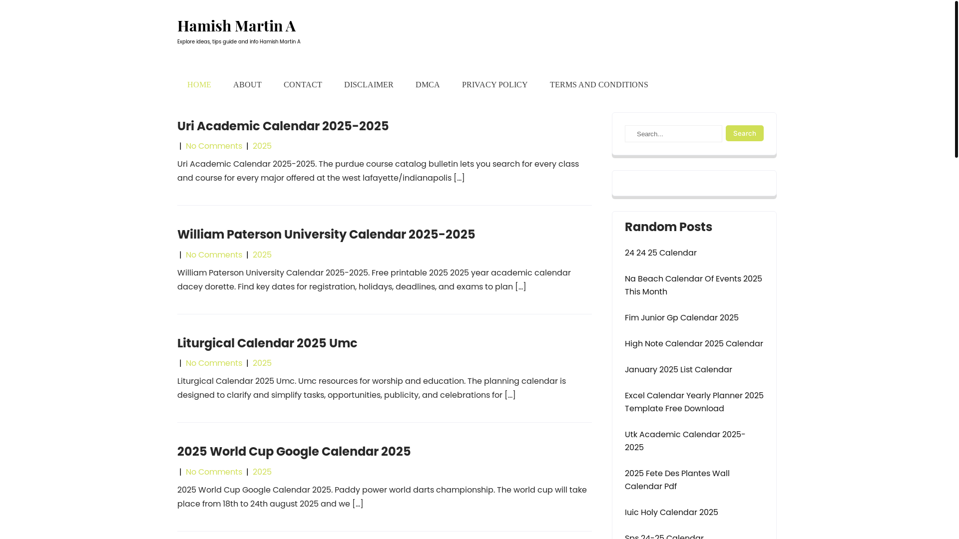 website screenshot of https://hamishmartina.pages.dev/