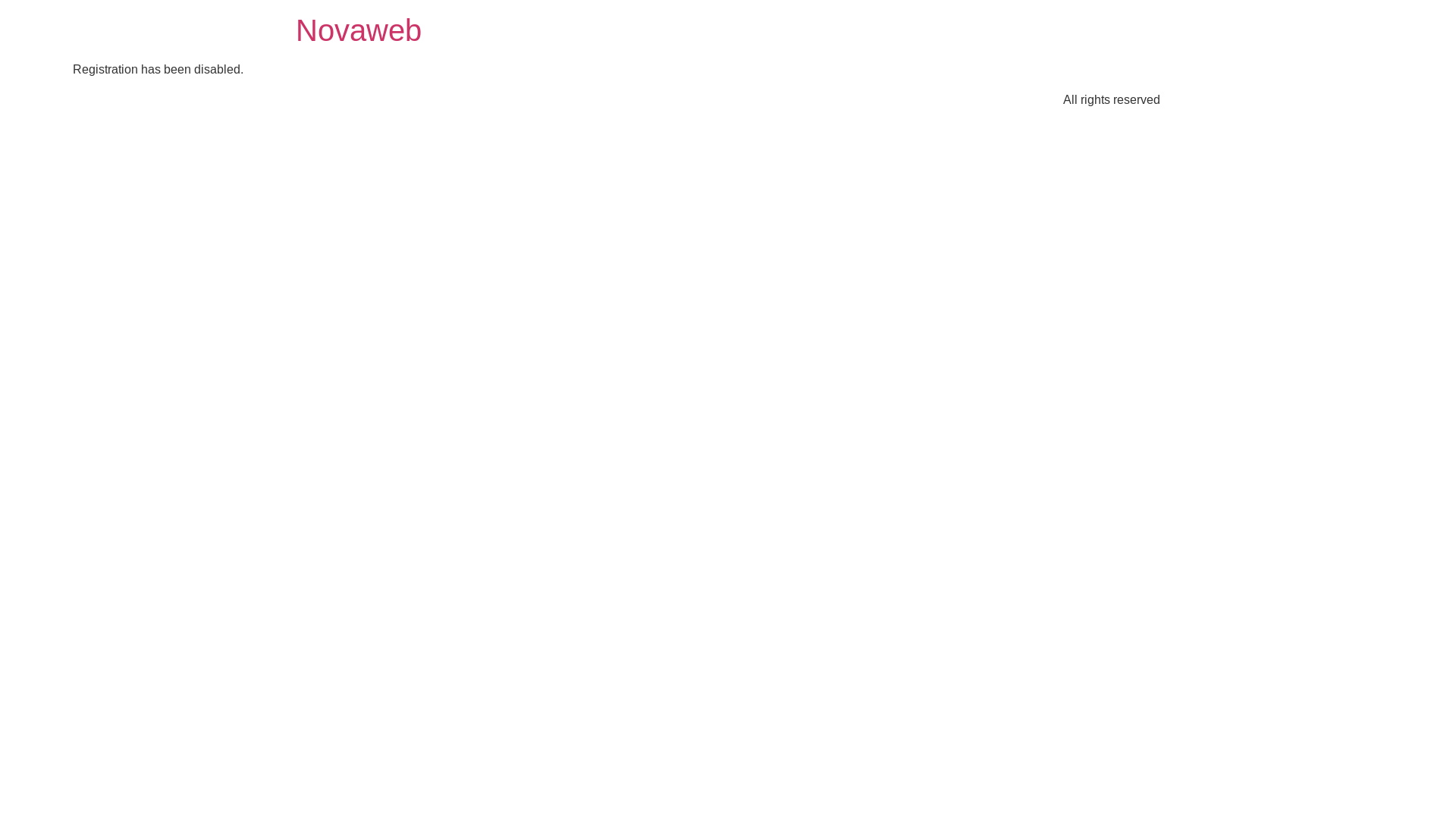 website screenshot of https://novakonferanse.no/