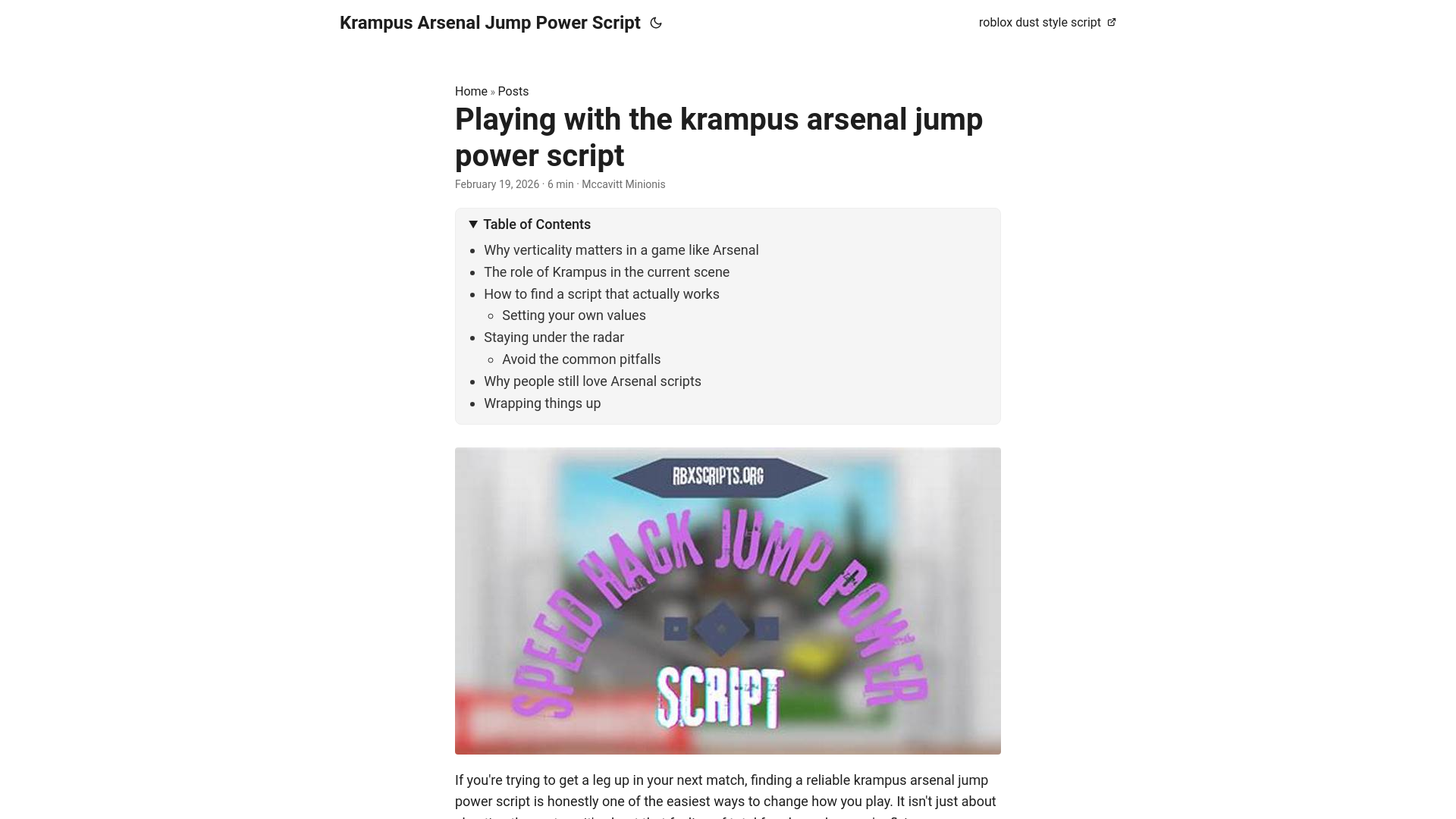 website screenshot of https://krampus-arsenal-jump-power-script.pages.dev/